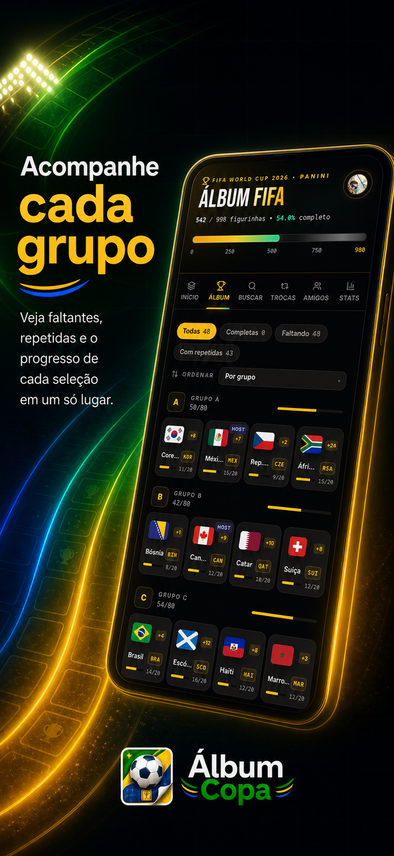 Trocadores próximos